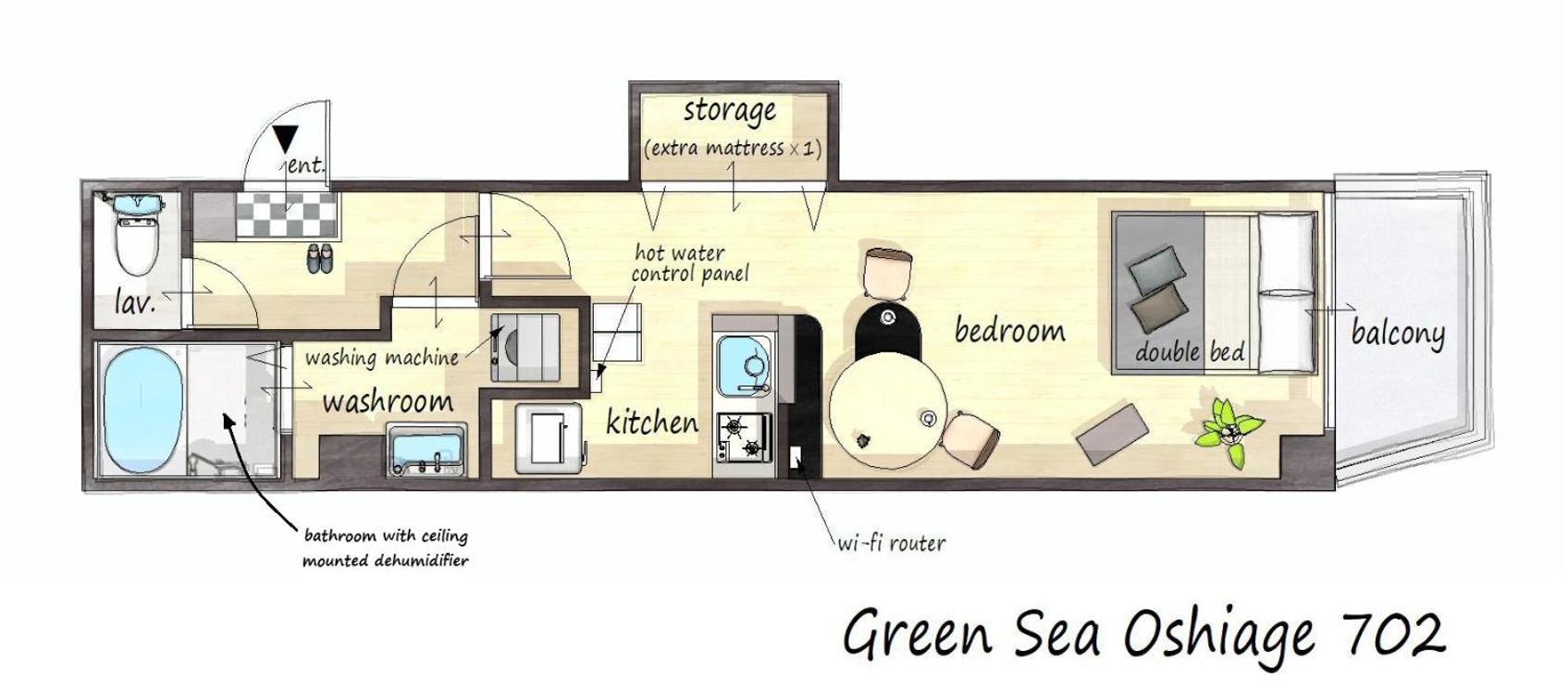 Green Sea Oshiage طوكيو المظهر الخارجي الصورة